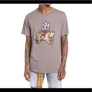 Cult of Individuality Teddy Bear T-Shirt - Grey